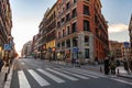 Generic architecture and street view from Madrid, Spain Royalty Free Stock Photo