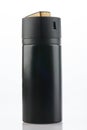 Generic black color spray can Royalty Free Stock Photo