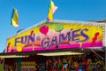 Generic carnival booth Royalty Free Stock Photo