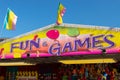 Generic carnival booth Royalty Free Stock Photo