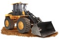 Generic construction bulldozer Royalty Free Stock Photo