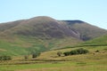 Generic fellside view in Howgill fells, Cumbria Royalty Free Stock Photo