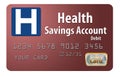 This is a generic health savings account HSA debit card.