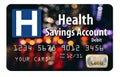 This is a generic health savings account HSA debit card.