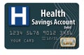 This is a generic health savings account HSA debit card.