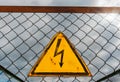 Generic High Voltage Danger Sign, symbol.