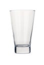 Generic isolated empty clear glass tumbler