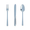 Generic kitchen silverware utensils, 3d rendering