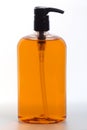 Generic Pump Bottle with Orange Liquid