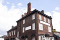 The generic red brick office building Royalty Free Stock Photo