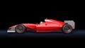 Generic red race car Royalty Free Stock Photo