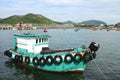 Generic Small Fishing Ship of Thailand Royalty Free Stock Photo