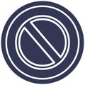 generic stop circular icon