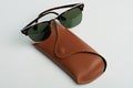 Generic sunglasses with case