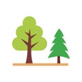 generic trees Line Style vector icon which can easily modify or edit