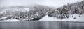 Generic view of lake of St.Moriyz during a winter season