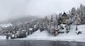 Generic view of lake of St.Moriyz during a winter season