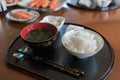 Generous Rice bowl with Japanese seaweed