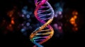 genes dna digital Royalty Free Stock Photo