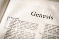 Genesis text header.