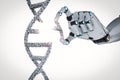 Genetic engineeering concept Royalty Free Stock Photo