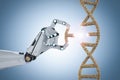 Genetic engineeering concept Royalty Free Stock Photo