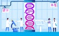 Genetic Engineering and Scientific Research Center Royalty Free Stock Photo