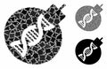 Genetic weapon Mosaic Icon of Trembly Pieces