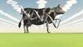 Genetically modified cow