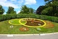 Geneva Flower Clock Royalty Free Stock Photo