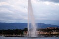 Fountain in Geneva, Switzerland