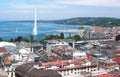 Geneva and the Leman Lake