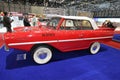 Red and white Amphicar Royalty Free Stock Photo