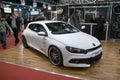 Geneva Motor Show 2009 - Tuned Volkswagen Scirocco Royalty Free Stock Photo