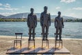 `Anything to say? A monument to courage.` Geneva monument honors Snowden, Assange and Manning.