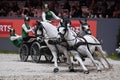 Geneva, Switzerland, December 10, 2023 : The 62st edition of the Geneva International Horse Show (CHI) at Palexpo