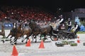 Geneva, Switzerland, December 10, 2023 : The 62st edition of the Geneva International Horse Show (CHI) at Palexpo