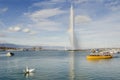 Geneva Switzerland Lake Geneva Navigation Company Royalty Free Stock Photo