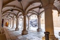 The ancient former town hall of Geneva, also known as the Old Arsenal, Switzerland Royalty Free Stock Photo