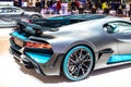 Bugatti Divo at Geneva International Motor Show, Dream Cars, mid-engine track focused sports car by Bugatti Royalty Free Stock Photo