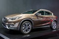 Infiniti QX30 crossover SUV car Royalty Free Stock Photo