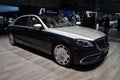 Geneva, Switzerland, March 06-2018: Mercedes Maybach S650 at GIMS