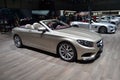 Geneva, Switzerland, March 06-2018: Mercedes S 560 Cabriolet at GIMS