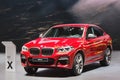 GENEVA, SWITZERLAND - March 6th, 2018: BMW X4 in BMW AG exhibition site in 88th Geneva International Motor show in Palexpo