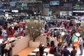 GENEVA, SWITZERLAND - March 7th, 2018: View to exhibition halls of Palexpo during 88th Geneva International Motor Show