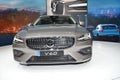 Geneva, Switzerland, March 06-2018: Volvo V60 at GIMS Royalty Free Stock Photo