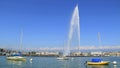 Jet d'eau in Geneva Switzerland