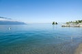 Geneve lake in Montreux