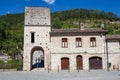 San Vittore alle Chiuse town with hermitages and caves of frasassi