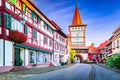 Gengenbach, Germany. Beautiful small city in Schwarzwald, Baden-Wurtemberg Royalty Free Stock Photo